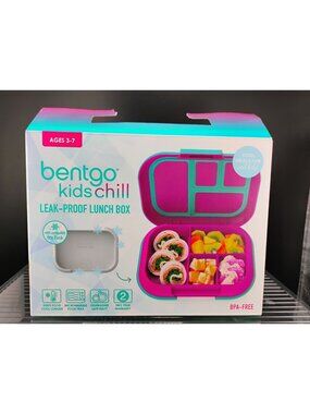 Bentgo Kids Chill Leak-Proof Lunch Box BPA-Free With Ice Pack